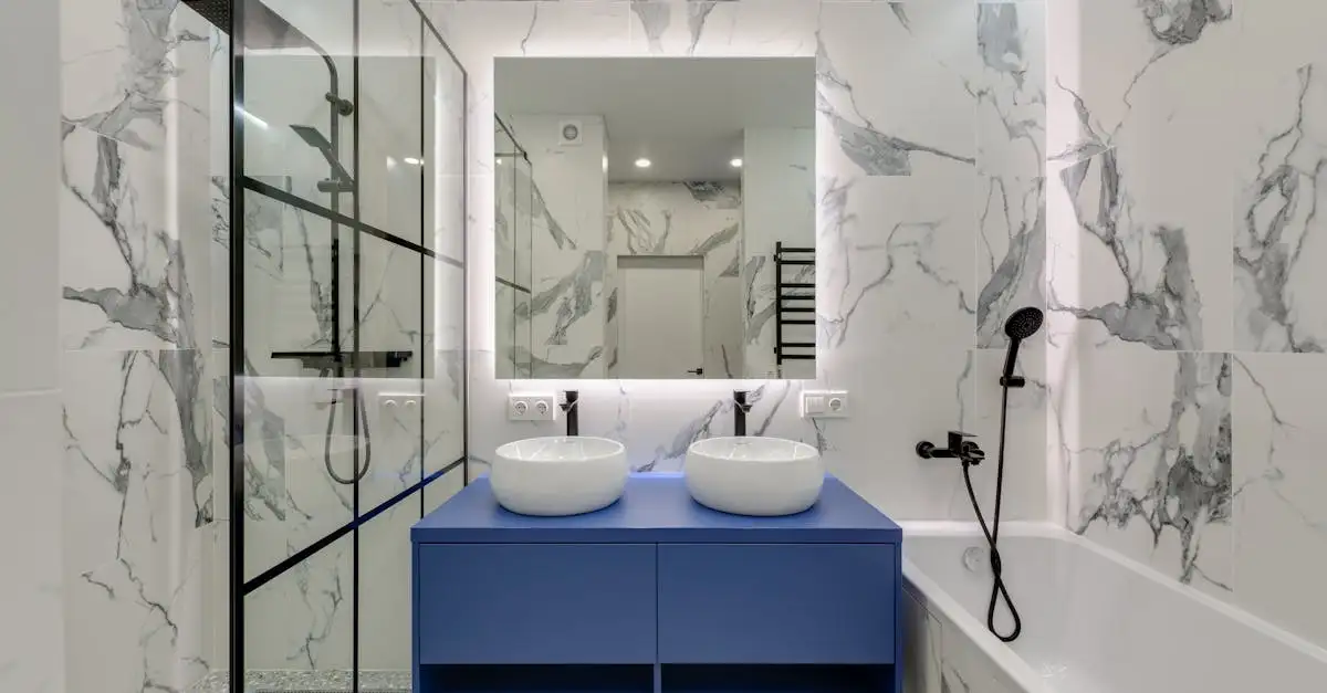 Badezimmer ohne Fliesen: Moderne Alternativen und
